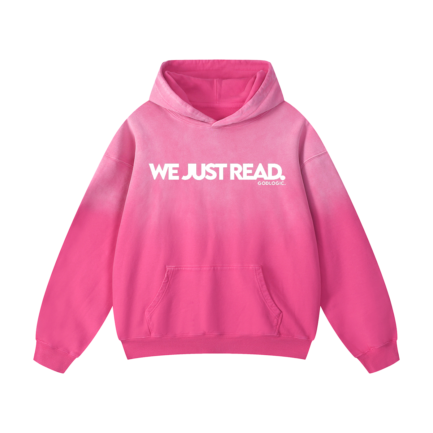 We Just Read! | Sunfade Oversized Hoodie! ( Check Size Chart )