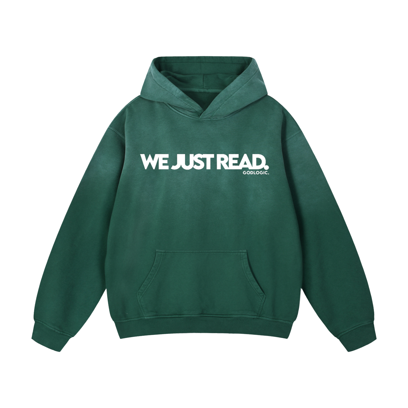 We Just Read! | Sunfade Oversized Hoodie! ( Check Size Chart )