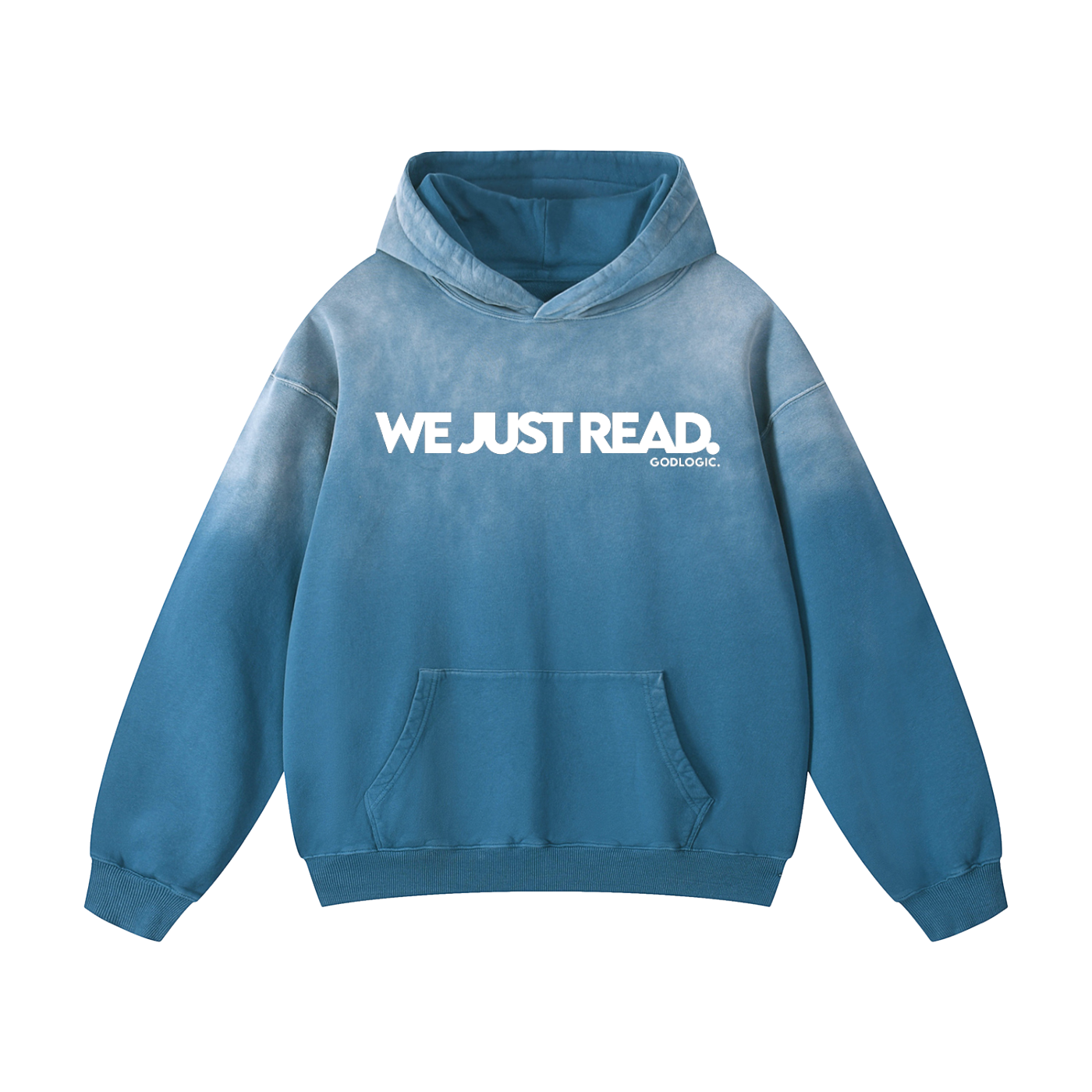 We Just Read! | Sunfade Oversized Hoodie! ( Check Size Chart )