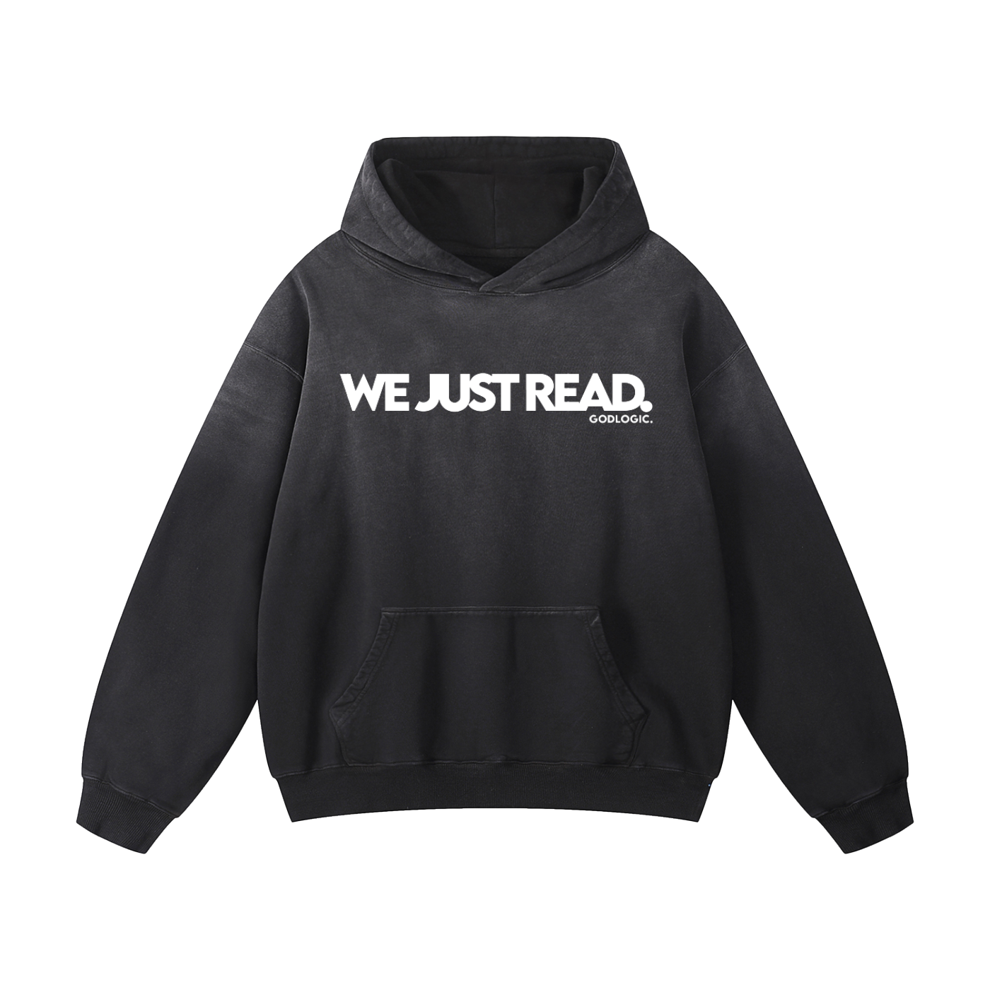 We Just Read! | Sunfade Oversized Hoodie! ( Check Size Chart )