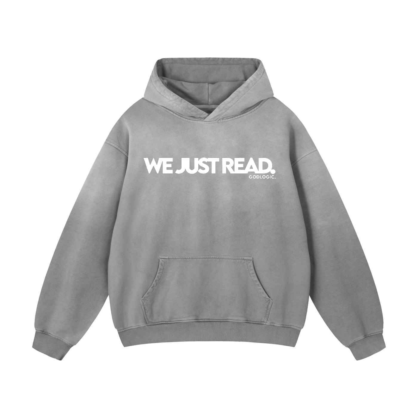 We Just Read! | Sunfade Oversized Hoodie! ( Check Size Chart )