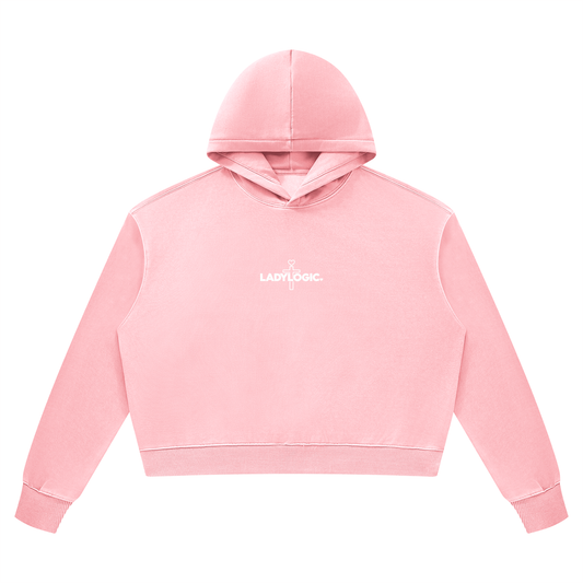 Lady Logic | Women’s Pink Hoodie